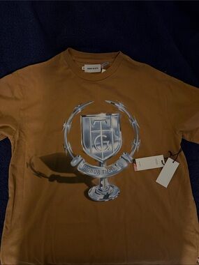 Honor The Gift Brown Graphic Logo Tee